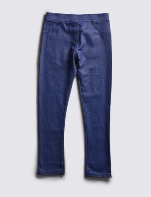 Cotton Rich Pull On Jeggings &#40;1-7 Years&#41;